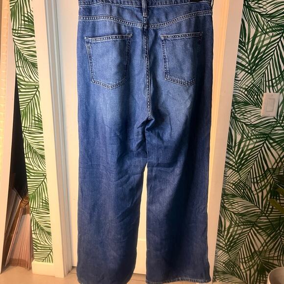 Anthropologie Pilcro High Rise Wide Leg Jeans Size 28 - Picture 3 of 13